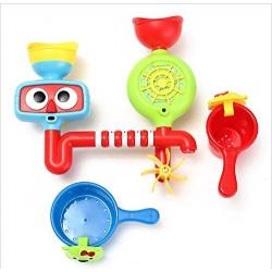Vonios žaisliukų rinkinys dušas su priedais